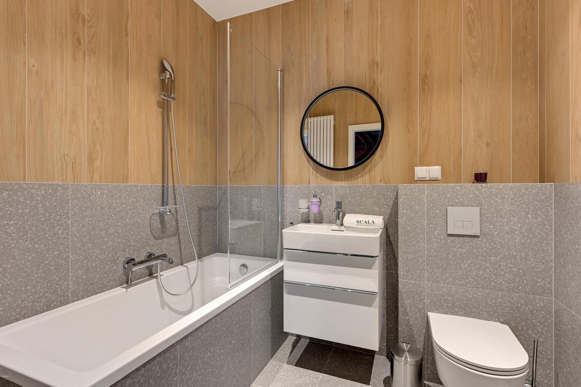 Scala 60D City Center Apartments With Parking By Lion Apartments Gdansk Luaran gambar